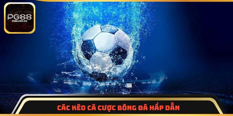 Các kèo cược được ưa chuộng khi cá cược bóng đá