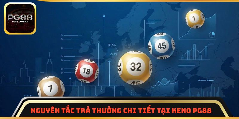 Nguyên tắc trả thưởng chi tiết tại Keno PG88