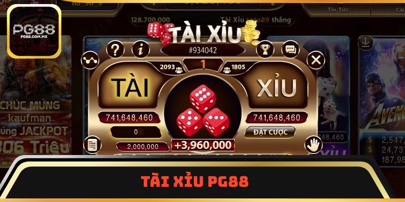 Tài xỉu PG88